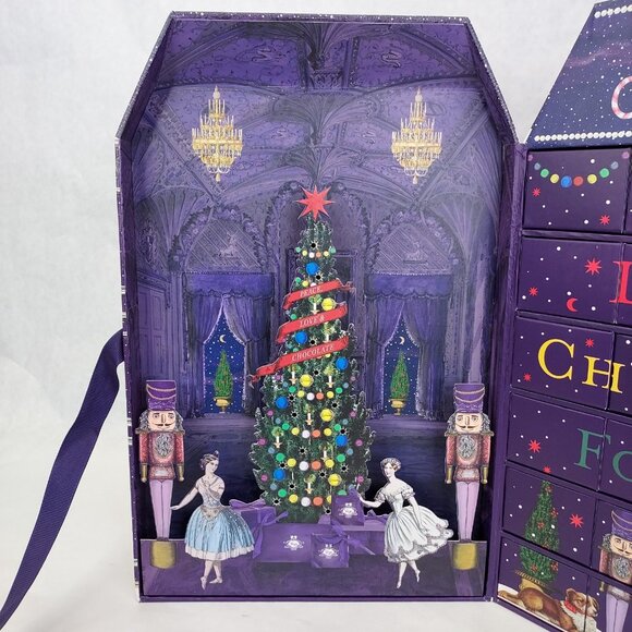 Vosges Haute-Chocolat Nutcracker Christmas Advent Calendar 2022 Empty 24 Drawers - Picture 10 of 16